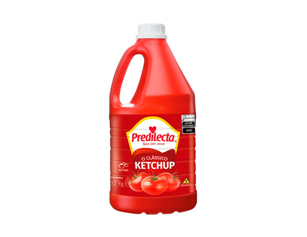 CATCHUP PREDILECTA 3,2 KG (CX 4 GL)